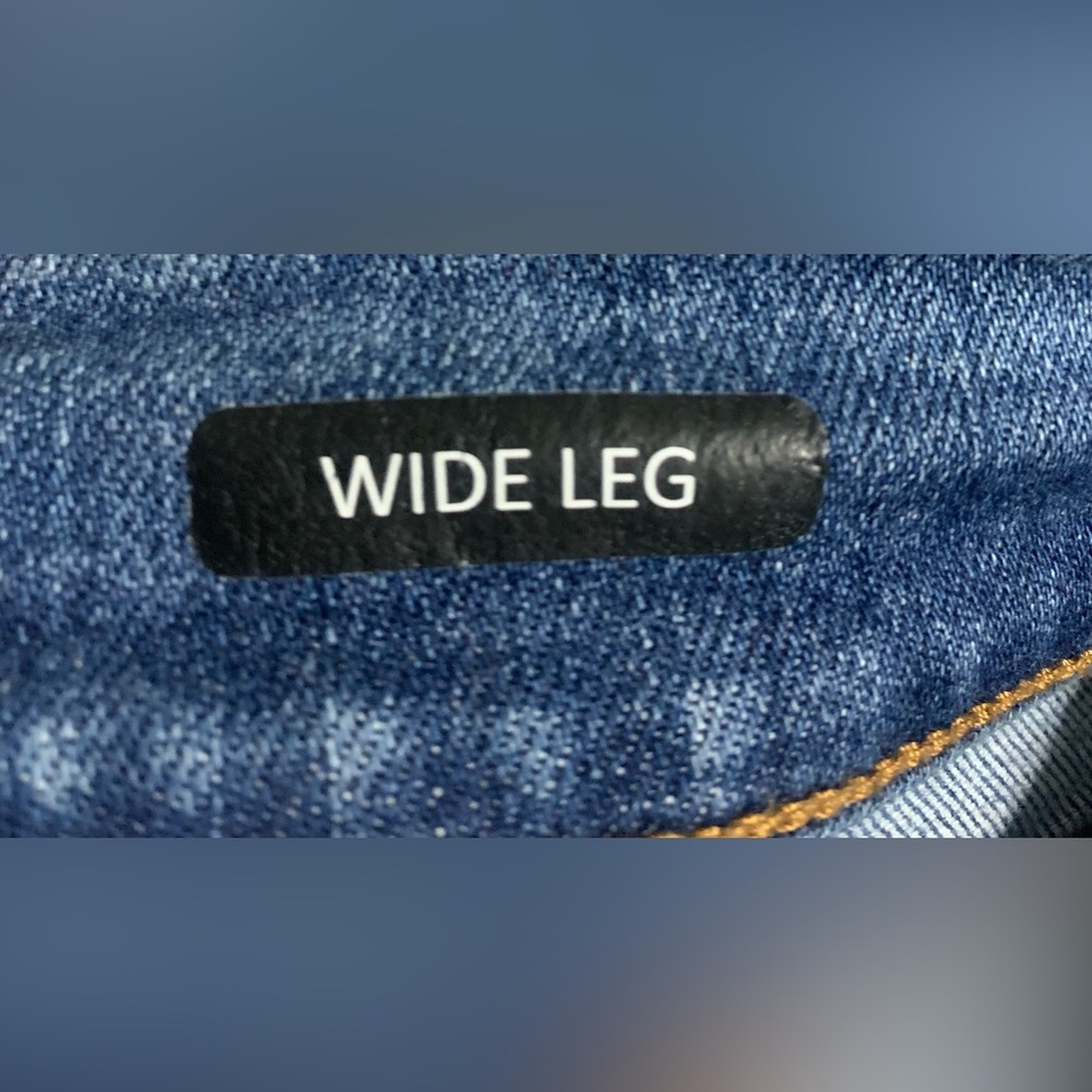 Judy Blue Wide Leg Jeans in Medium Blue Wash - Picture 4 of 6